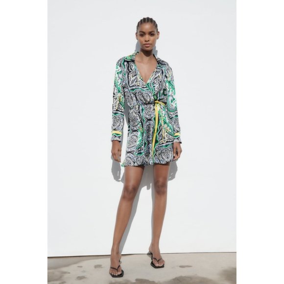 Zara Dresses & Skirts - Zara Printed Mini Dress